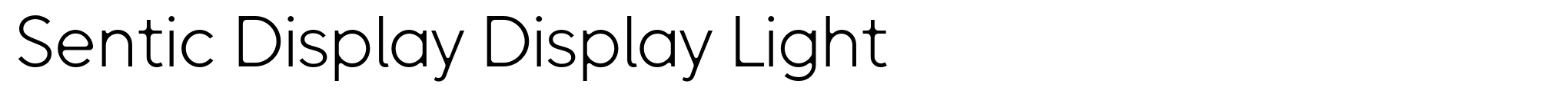 Sentic Display Display Light image